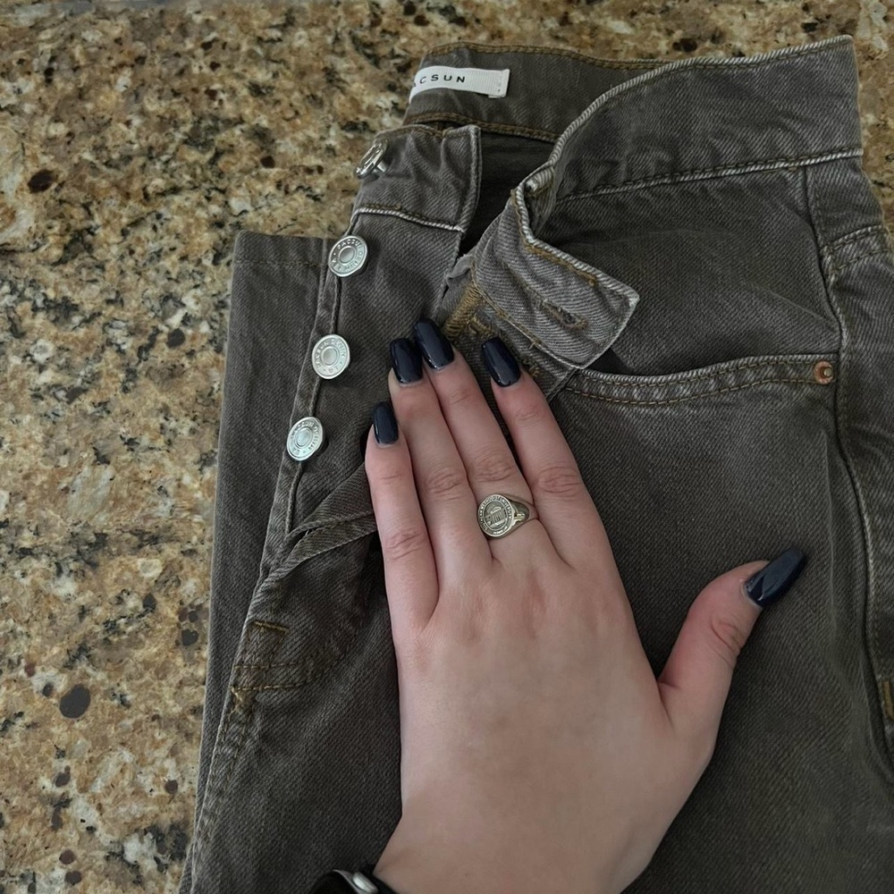 pacsun Brown Denim Jeans